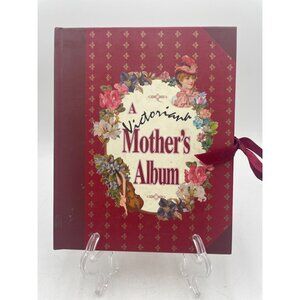 A Victorian Mothers Album 1995 Floral Borders & Ribbon Closure